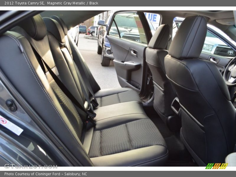 Magnetic Gray Metallic / Black 2012 Toyota Camry SE