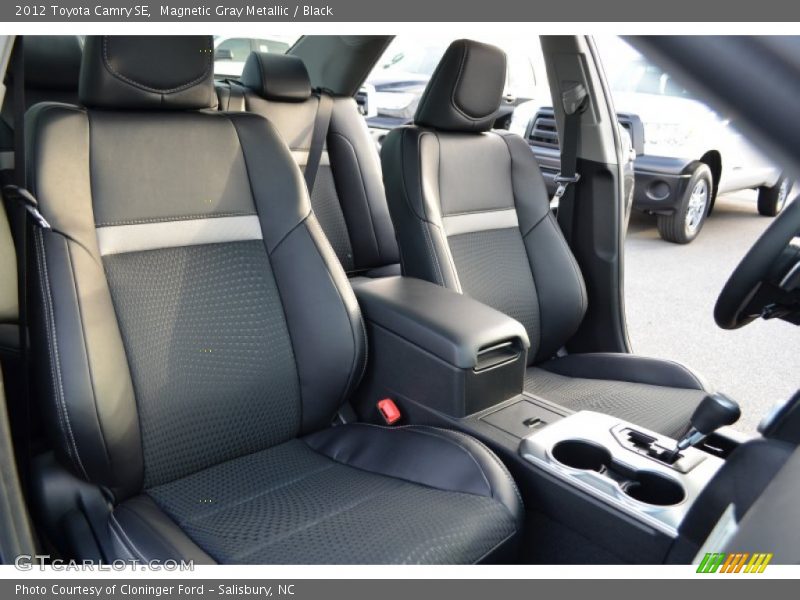 Magnetic Gray Metallic / Black 2012 Toyota Camry SE