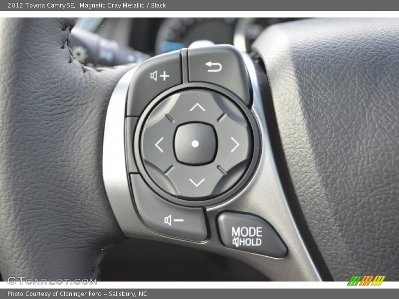 Magnetic Gray Metallic / Black 2012 Toyota Camry SE