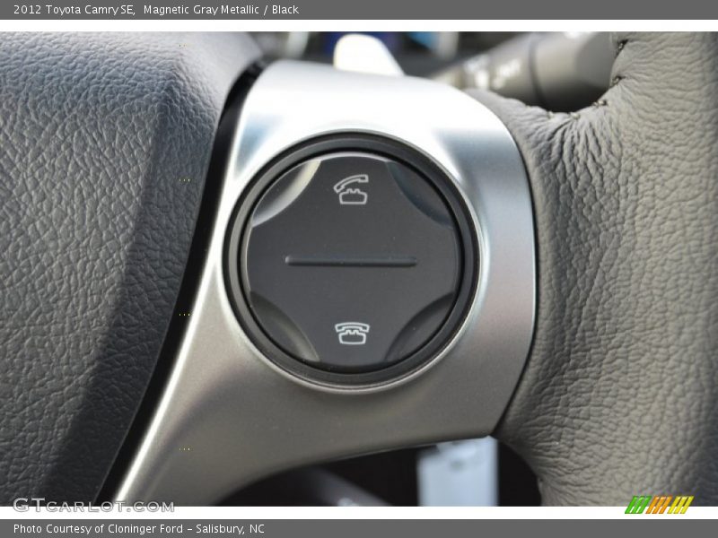 Magnetic Gray Metallic / Black 2012 Toyota Camry SE