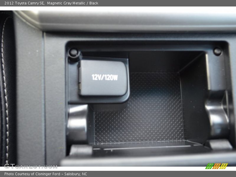 Magnetic Gray Metallic / Black 2012 Toyota Camry SE