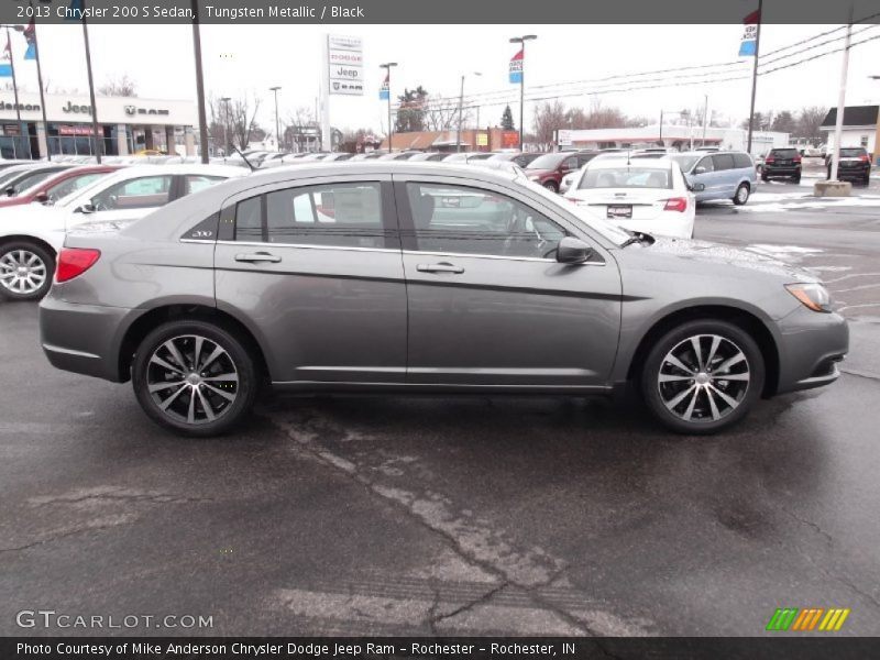 Tungsten Metallic / Black 2013 Chrysler 200 S Sedan