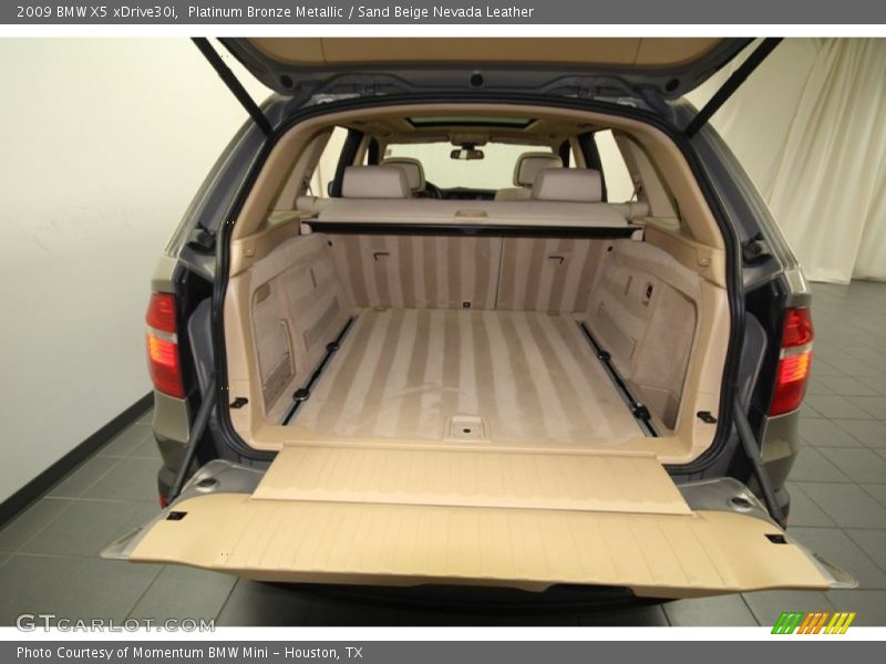 Platinum Bronze Metallic / Sand Beige Nevada Leather 2009 BMW X5 xDrive30i