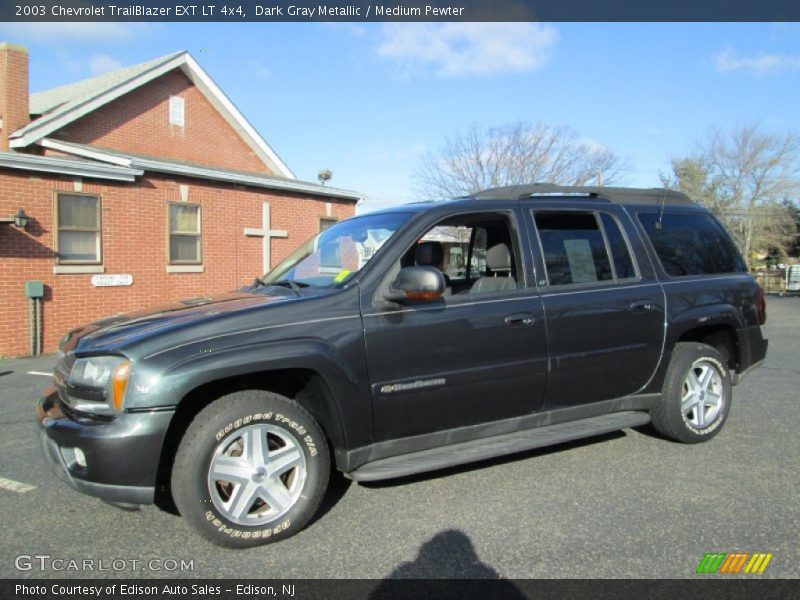 Dark Gray Metallic / Medium Pewter 2003 Chevrolet TrailBlazer EXT LT 4x4