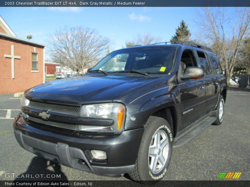Dark Gray Metallic / Medium Pewter 2003 Chevrolet TrailBlazer EXT LT 4x4
