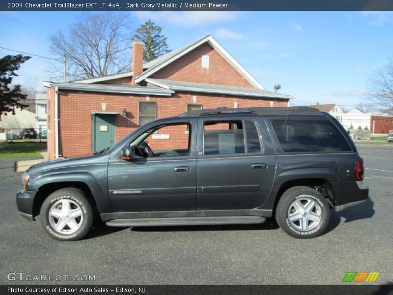 Dark Gray Metallic / Medium Pewter 2003 Chevrolet TrailBlazer EXT LT 4x4
