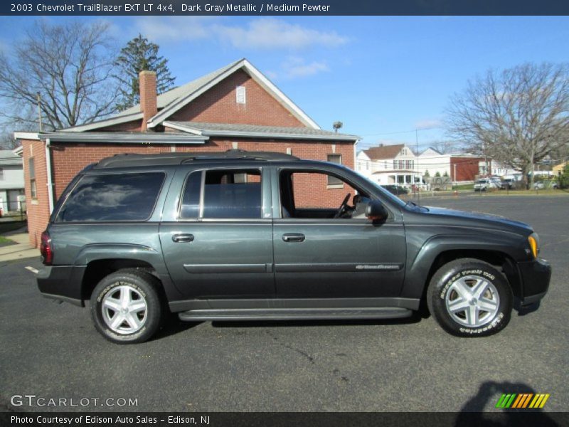 Dark Gray Metallic / Medium Pewter 2003 Chevrolet TrailBlazer EXT LT 4x4
