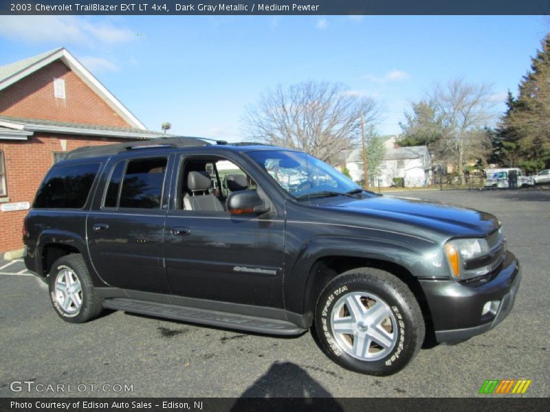 Dark Gray Metallic / Medium Pewter 2003 Chevrolet TrailBlazer EXT LT 4x4