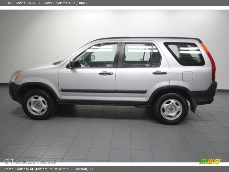 Satin Silver Metallic / Black 2002 Honda CR-V LX