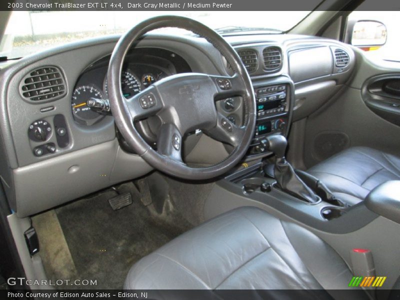 Dark Gray Metallic / Medium Pewter 2003 Chevrolet TrailBlazer EXT LT 4x4