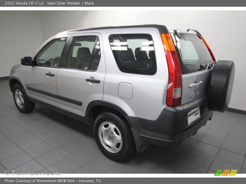 Satin Silver Metallic / Black 2002 Honda CR-V LX