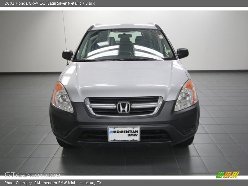Satin Silver Metallic / Black 2002 Honda CR-V LX