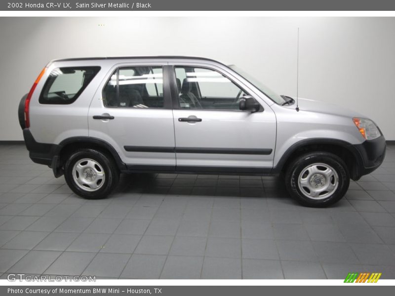 Satin Silver Metallic / Black 2002 Honda CR-V LX