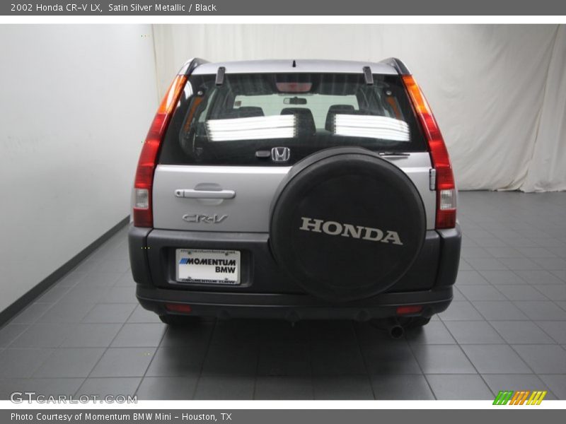 Satin Silver Metallic / Black 2002 Honda CR-V LX