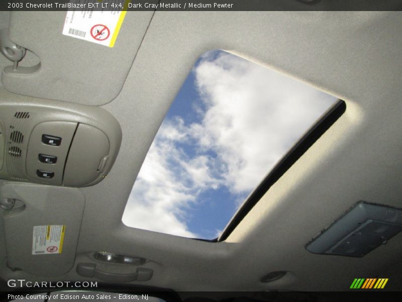 Dark Gray Metallic / Medium Pewter 2003 Chevrolet TrailBlazer EXT LT 4x4