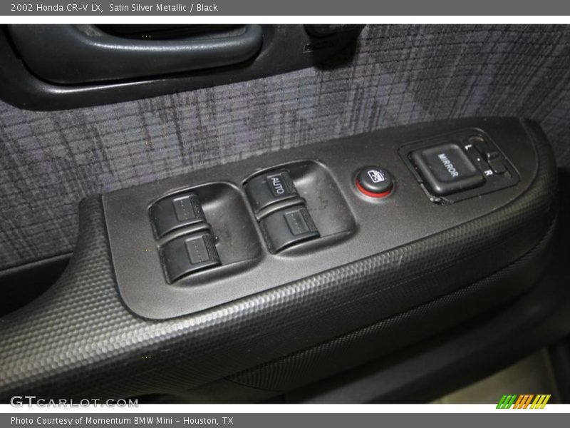 Satin Silver Metallic / Black 2002 Honda CR-V LX