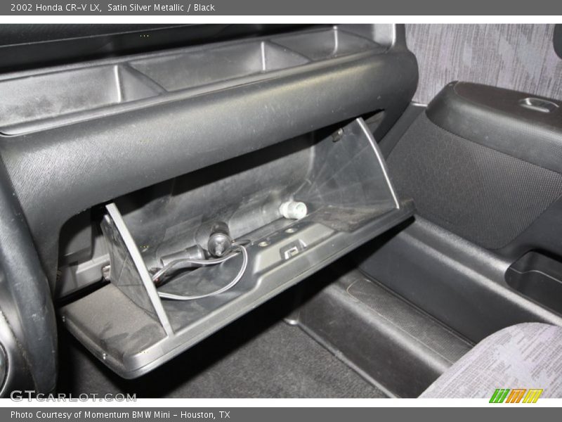 Satin Silver Metallic / Black 2002 Honda CR-V LX