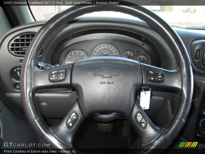 Dark Gray Metallic / Medium Pewter 2003 Chevrolet TrailBlazer EXT LT 4x4