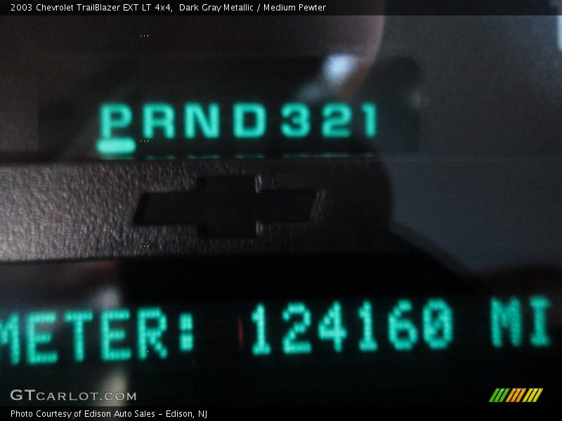 Dark Gray Metallic / Medium Pewter 2003 Chevrolet TrailBlazer EXT LT 4x4