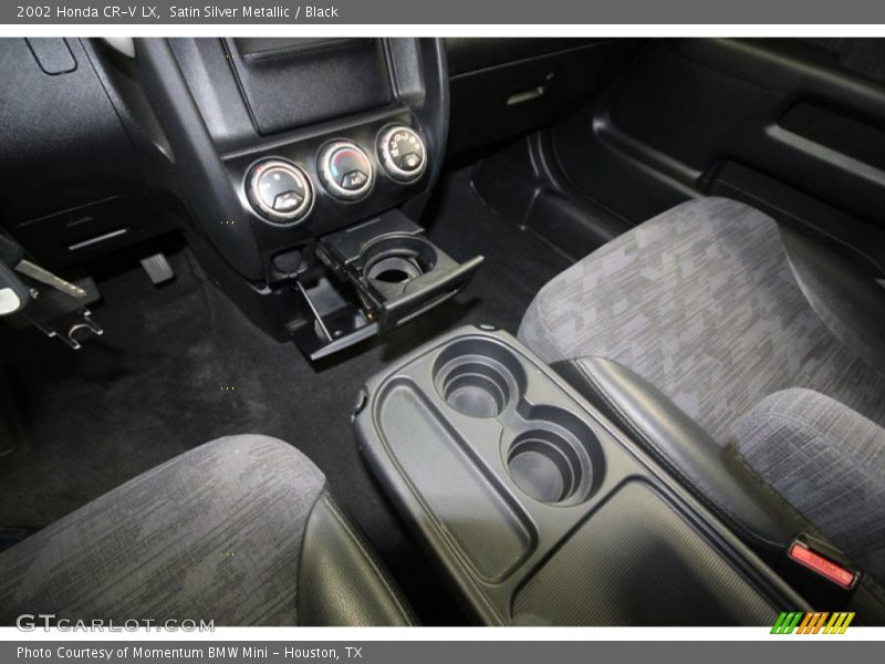 Satin Silver Metallic / Black 2002 Honda CR-V LX