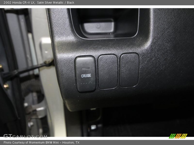 Satin Silver Metallic / Black 2002 Honda CR-V LX