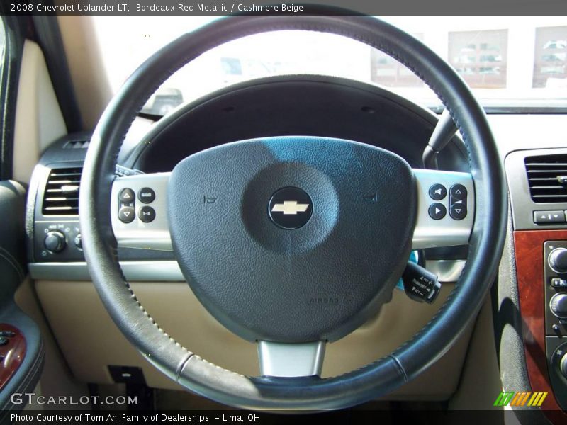 Bordeaux Red Metallic / Cashmere Beige 2008 Chevrolet Uplander LT