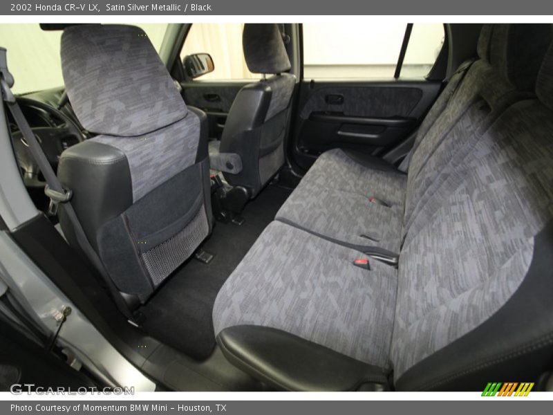 Satin Silver Metallic / Black 2002 Honda CR-V LX