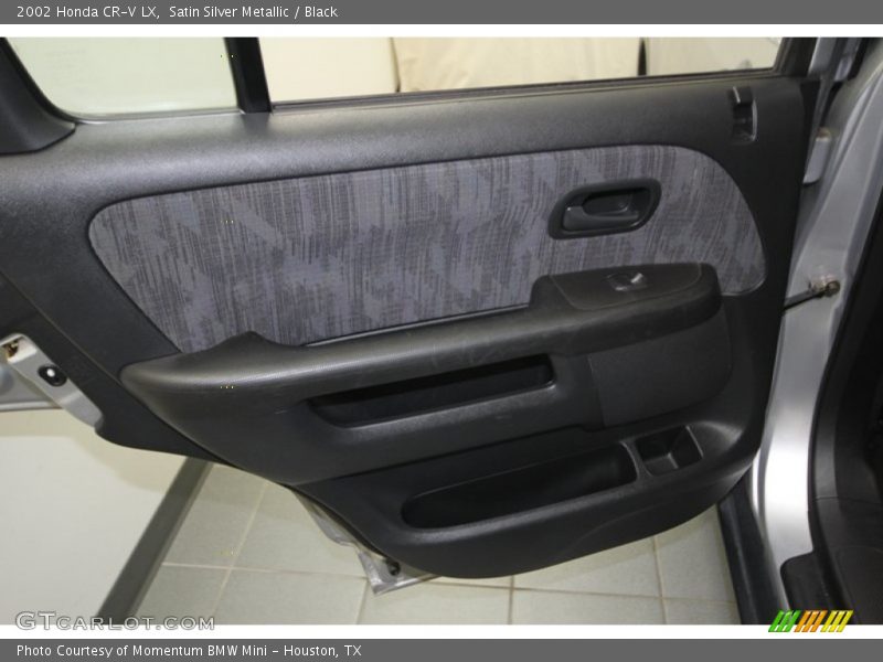 Satin Silver Metallic / Black 2002 Honda CR-V LX