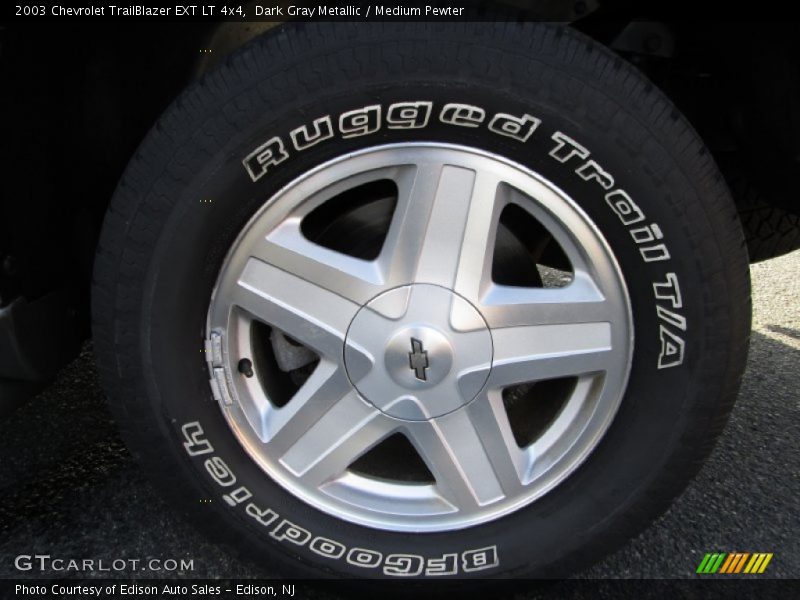 Dark Gray Metallic / Medium Pewter 2003 Chevrolet TrailBlazer EXT LT 4x4