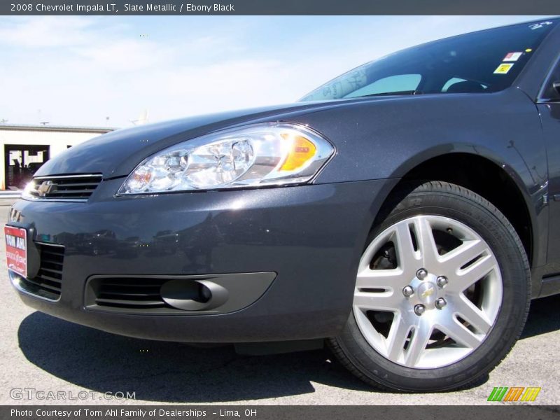 Slate Metallic / Ebony Black 2008 Chevrolet Impala LT