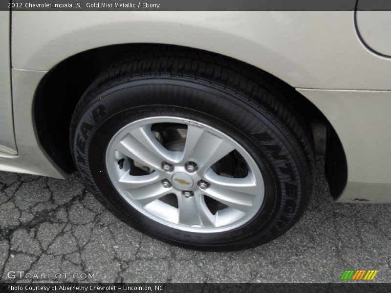 Gold Mist Metallic / Ebony 2012 Chevrolet Impala LS