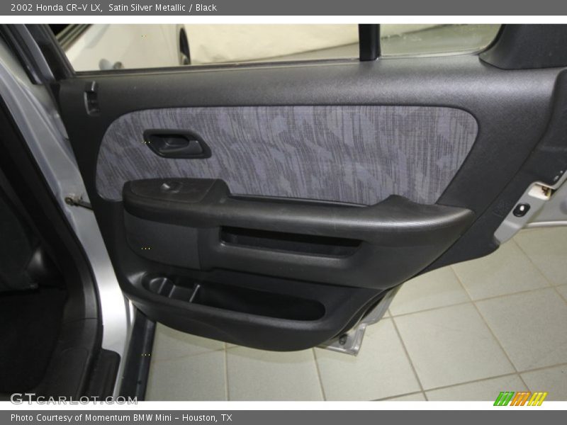 Satin Silver Metallic / Black 2002 Honda CR-V LX
