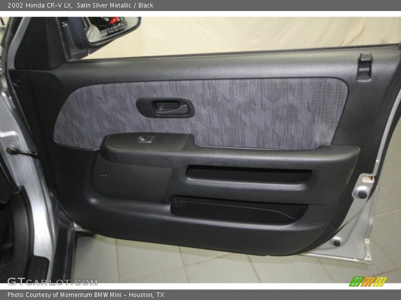 Satin Silver Metallic / Black 2002 Honda CR-V LX
