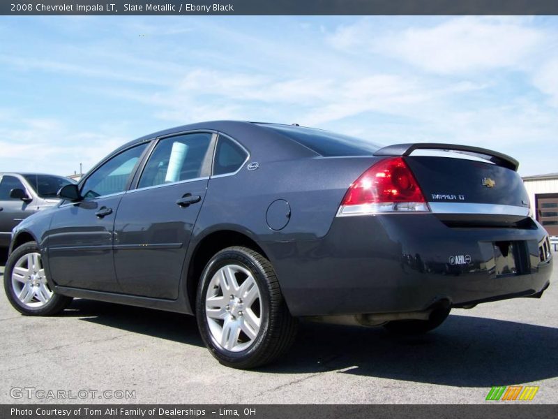 Slate Metallic / Ebony Black 2008 Chevrolet Impala LT