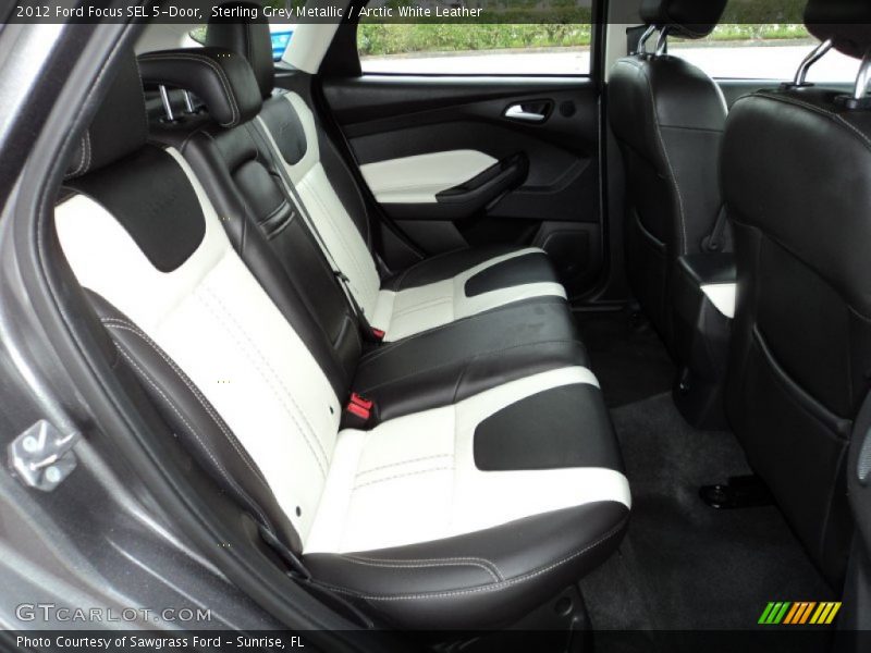 Rear Seat of 2012 Focus SEL 5-Door