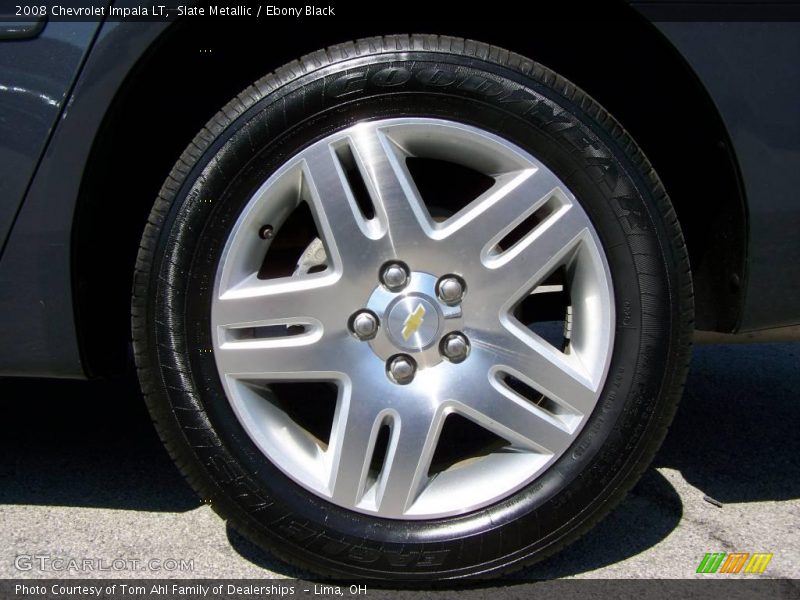 Slate Metallic / Ebony Black 2008 Chevrolet Impala LT