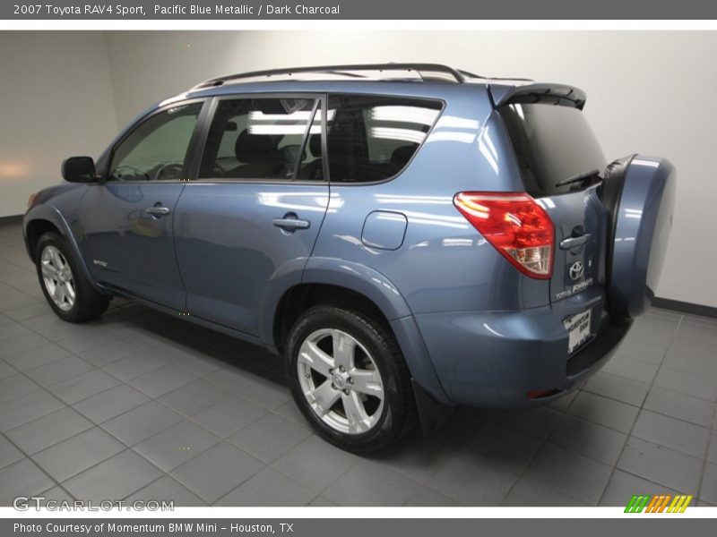 Pacific Blue Metallic / Dark Charcoal 2007 Toyota RAV4 Sport