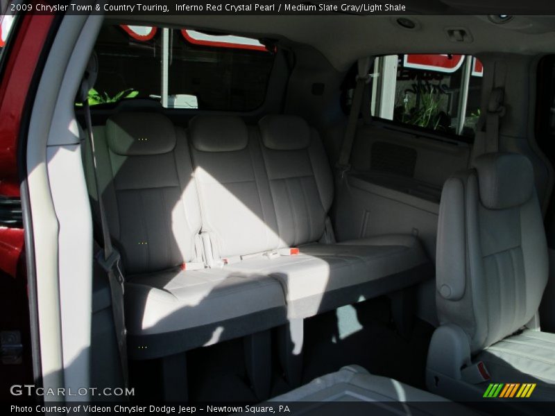 Inferno Red Crystal Pearl / Medium Slate Gray/Light Shale 2009 Chrysler Town & Country Touring