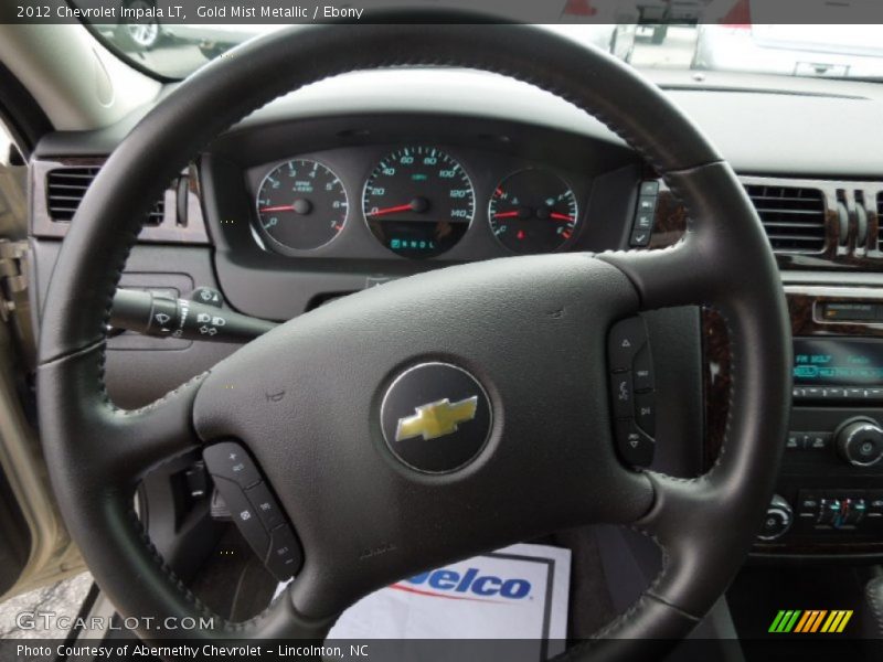 Gold Mist Metallic / Ebony 2012 Chevrolet Impala LT