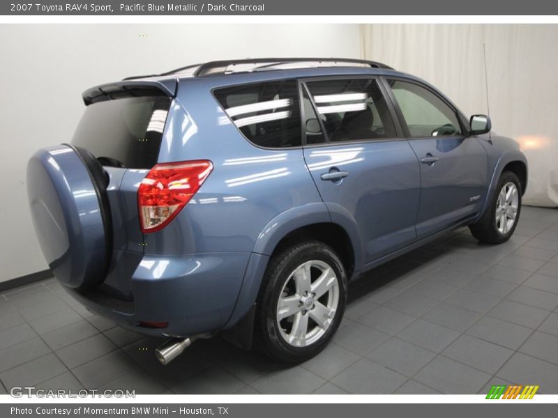 Pacific Blue Metallic / Dark Charcoal 2007 Toyota RAV4 Sport