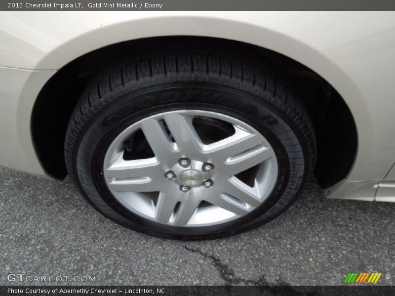 Gold Mist Metallic / Ebony 2012 Chevrolet Impala LT