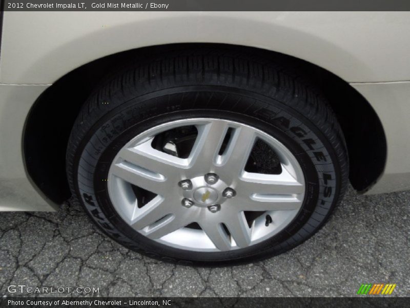 Gold Mist Metallic / Ebony 2012 Chevrolet Impala LT