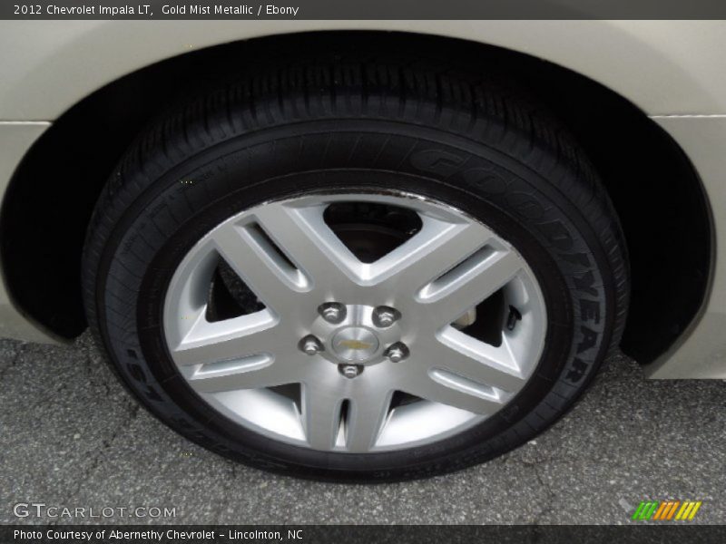Gold Mist Metallic / Ebony 2012 Chevrolet Impala LT