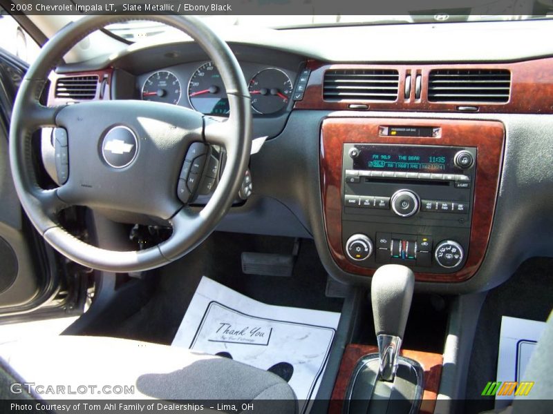 Slate Metallic / Ebony Black 2008 Chevrolet Impala LT