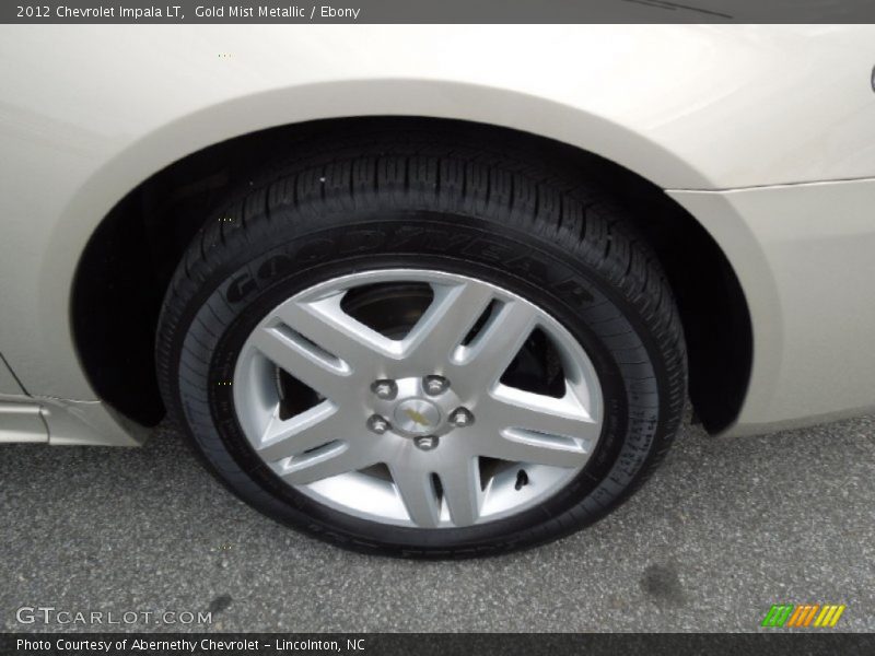 Gold Mist Metallic / Ebony 2012 Chevrolet Impala LT