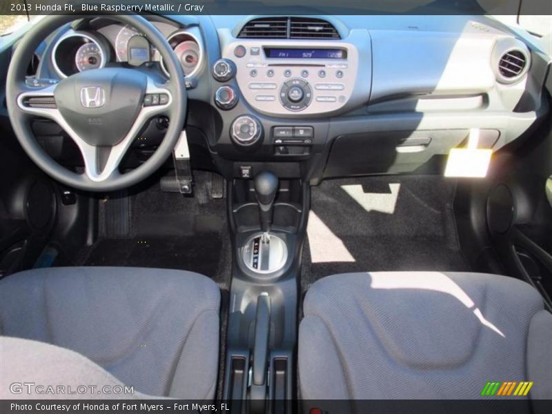 Blue Raspberry Metallic / Gray 2013 Honda Fit