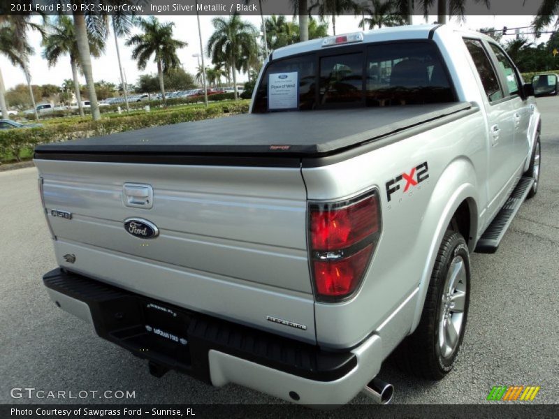 Ingot Silver Metallic / Black 2011 Ford F150 FX2 SuperCrew