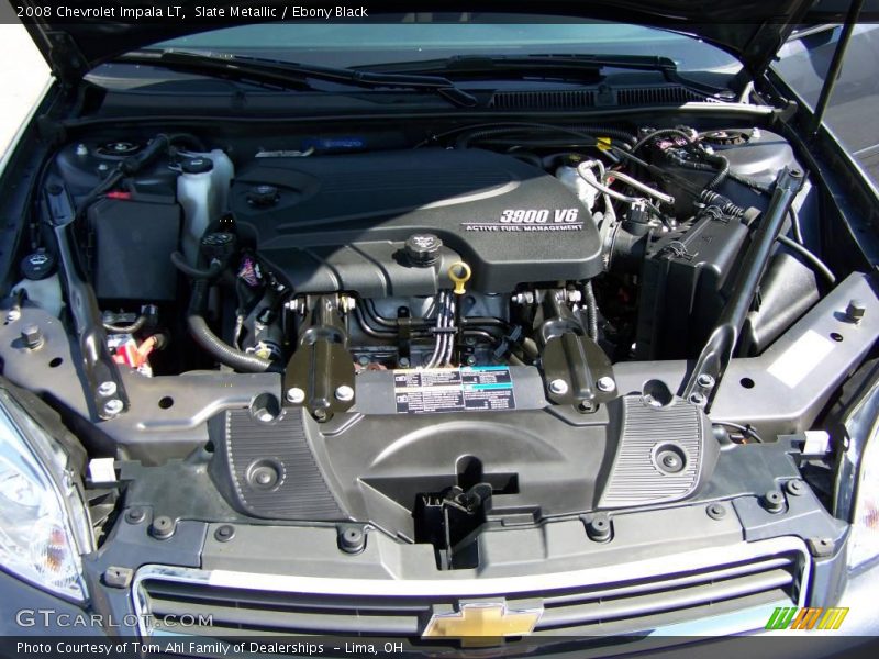Slate Metallic / Ebony Black 2008 Chevrolet Impala LT