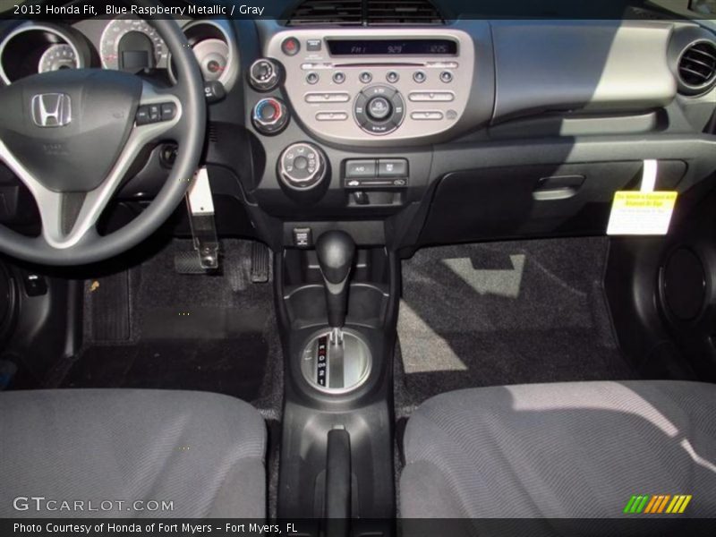 Blue Raspberry Metallic / Gray 2013 Honda Fit