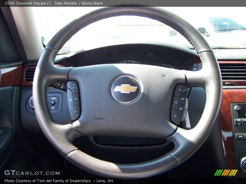 Slate Metallic / Ebony Black 2008 Chevrolet Impala LT